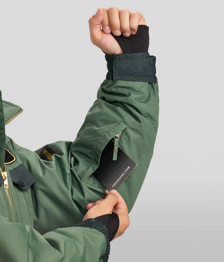 Men's Fighter Pilot Snow Suit and Helmet Cover - Image 7